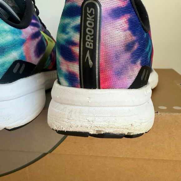 Brooks Launch 8 Rock N Roll Tie Dye Women Running Sneakers- SZ 9 - Picture 11 of 16